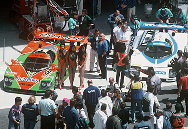  24 Hour of Le Mans It was the 55 Mazda 787B prototype race car one 