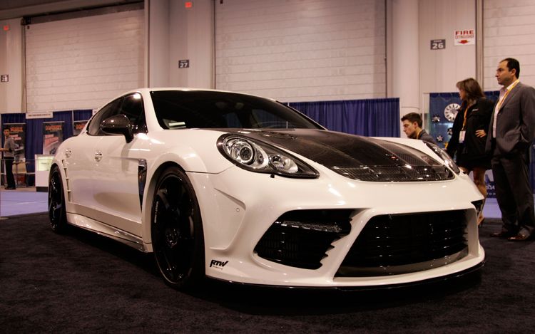 Oh yeah it's because it's a copy of the MANSORY Panamera