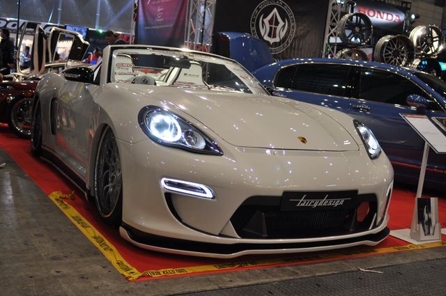  Auto Salon have seen this suspicious white Panamera Coupe Convertible