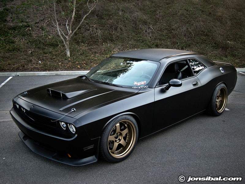 dodge challenger aftermarket hood