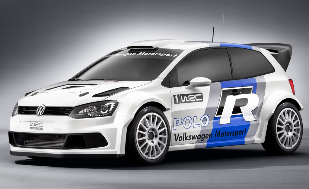 Official photos of the 2013 VW Polo R WRC