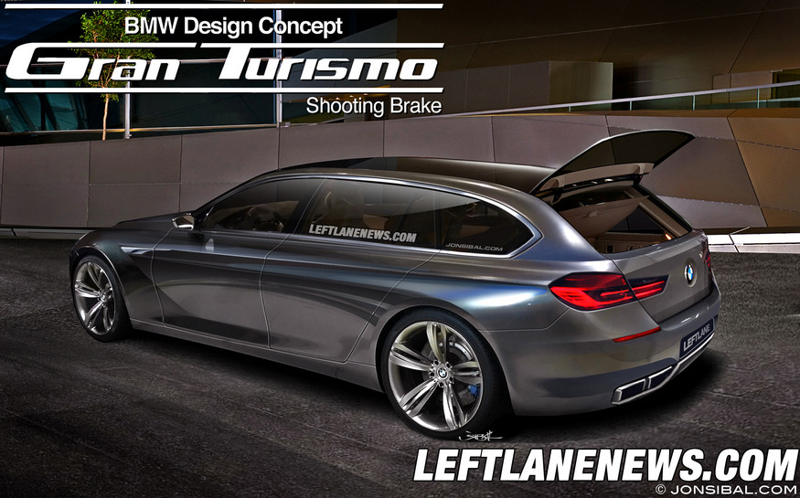 Bmw 6-series gran turismo shooting brake #3