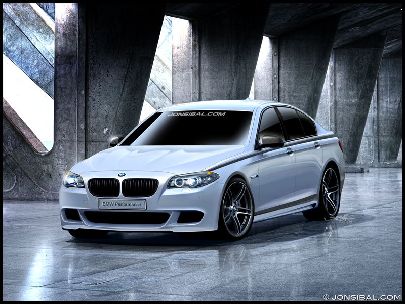 bmw m5 f10. This F10 rendering features my
