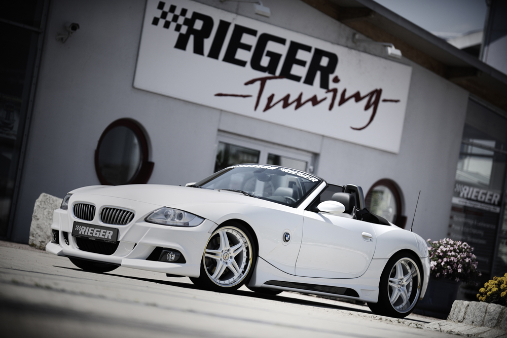  Rieger tuning just released their new body kit for the older E85 BMW Z4