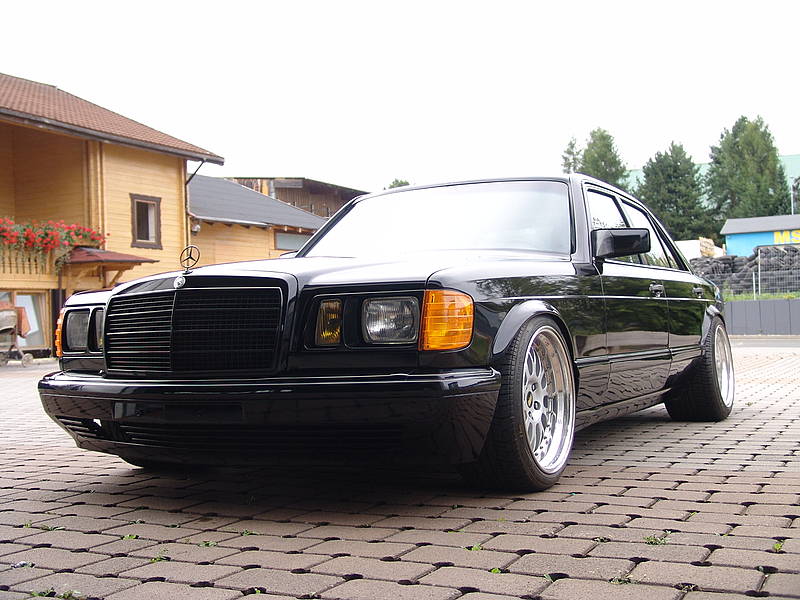 W126 with some meat