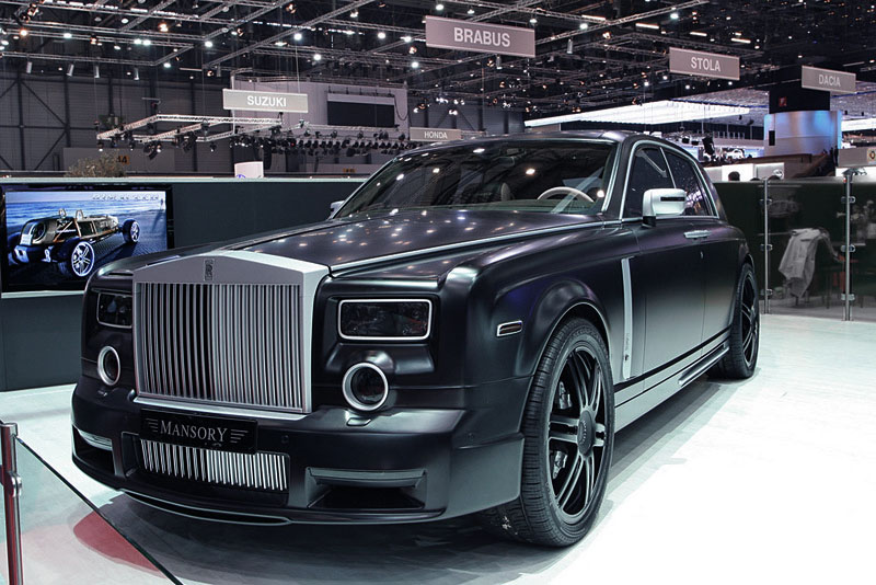 Mansory Conquistador based on a Rolls Royce Phantom