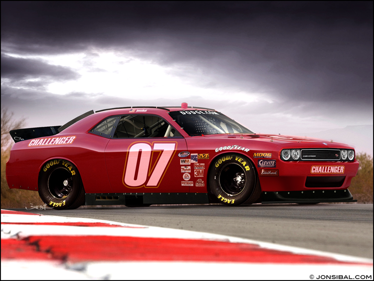 2010 Dodge Challenger NASCAR