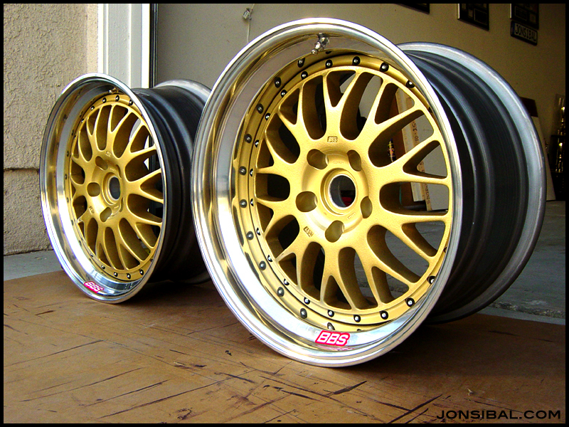 Bmw gold rims for sale